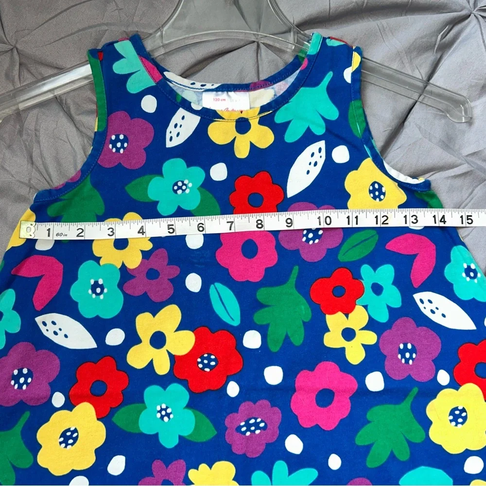 Hanna Andersson floral swing dress - EUC - Picture 6 of 9